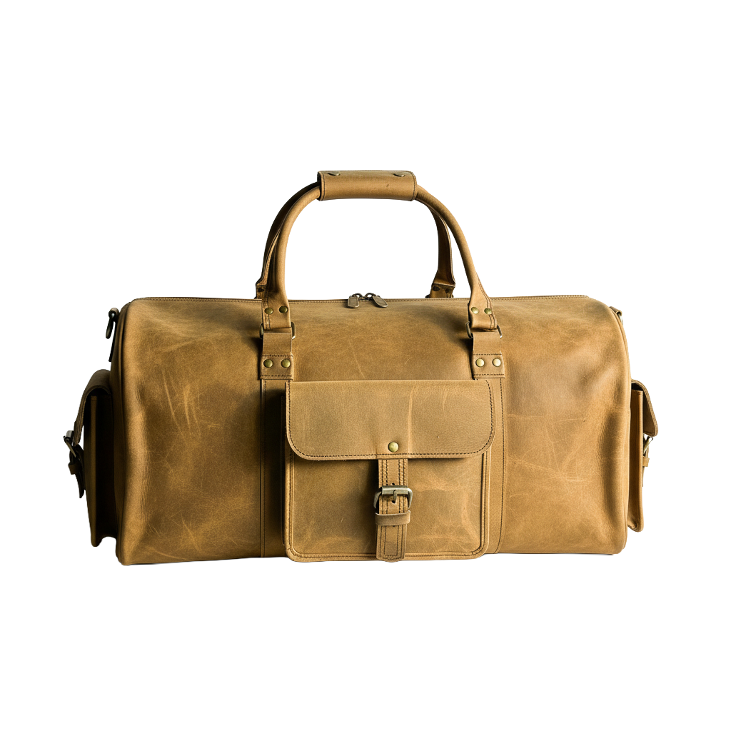 Voyager Leather Duffle Bag