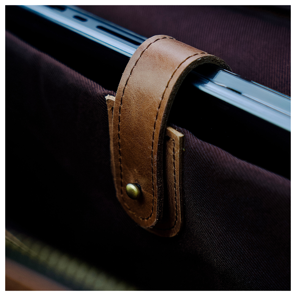 Camel Leather Backpack
