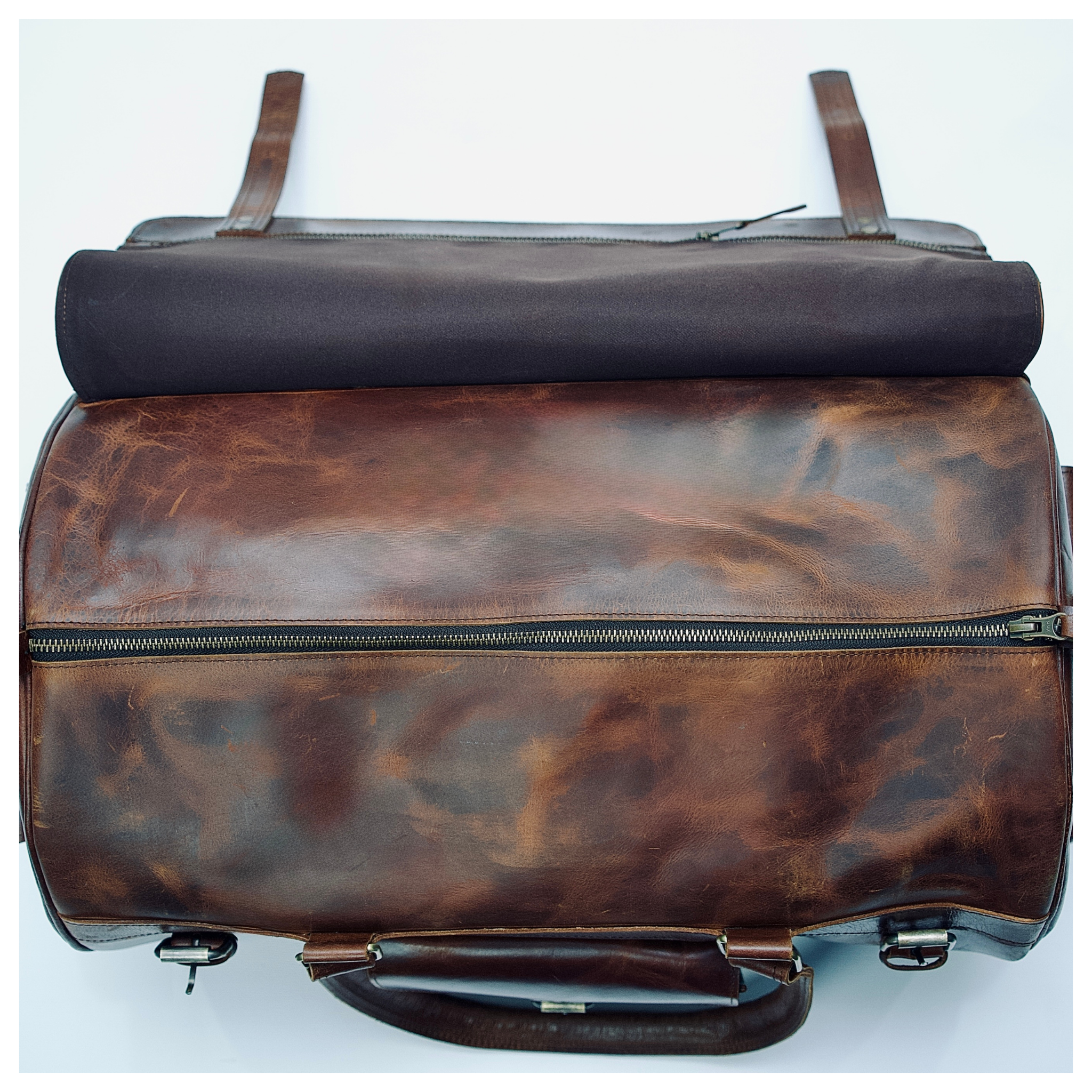 Voyager Leather Duffle Bag