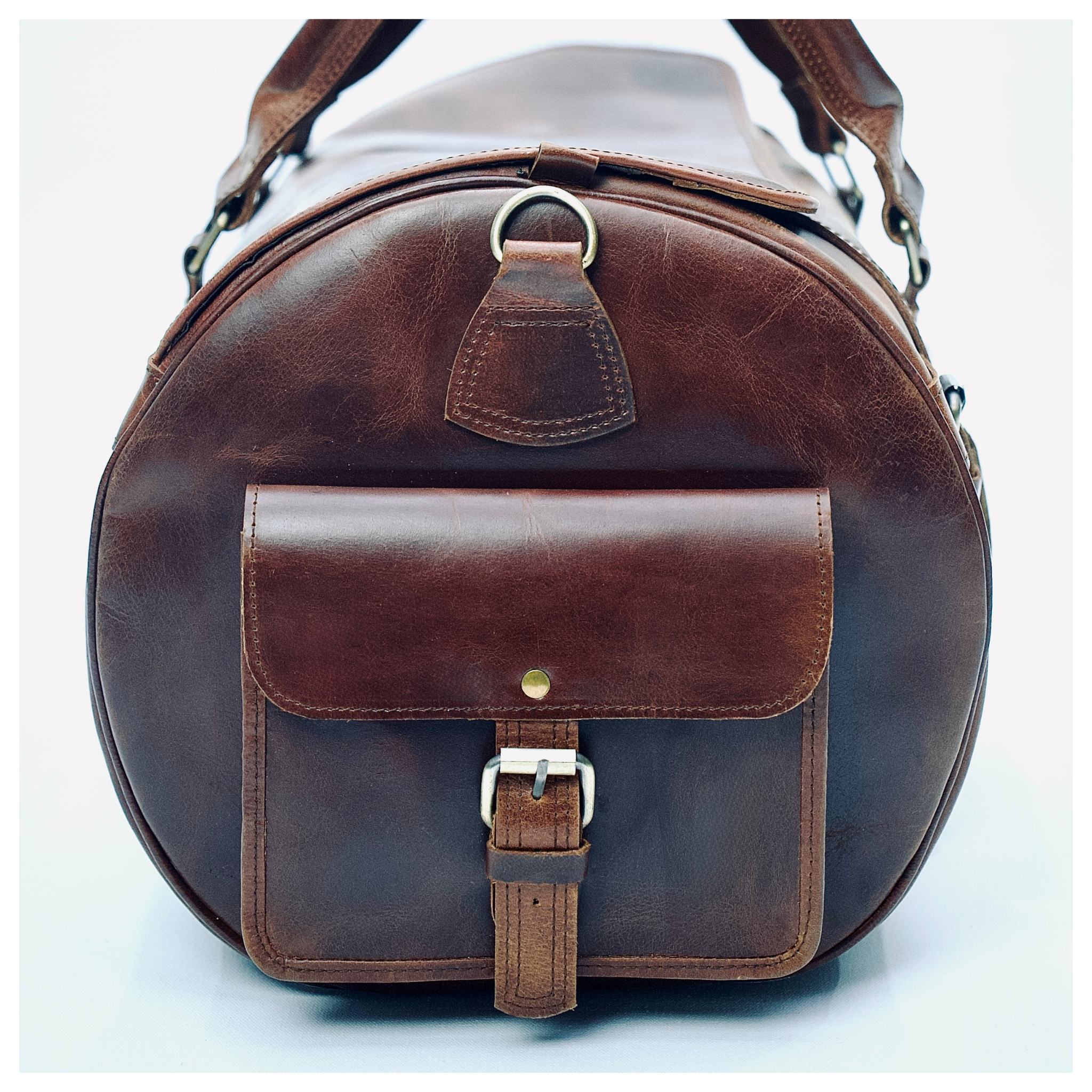 Voyager Leather Duffle Bag