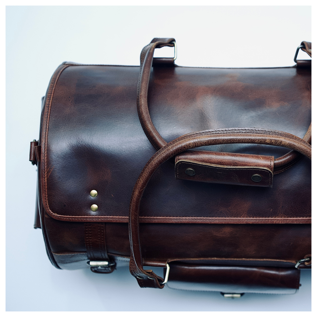 Voyager Leather Duffle Bag