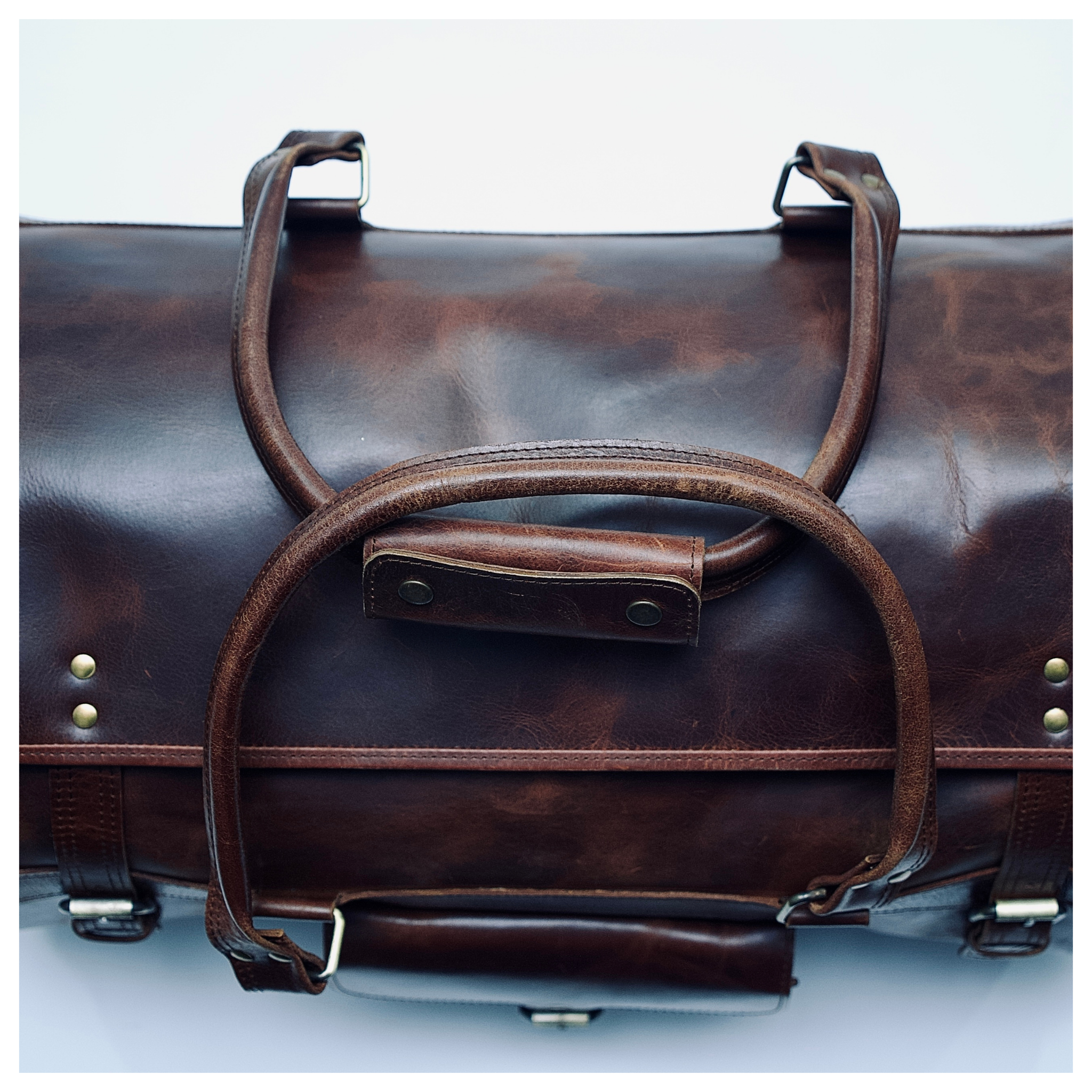 Voyager Leather Duffle Bag